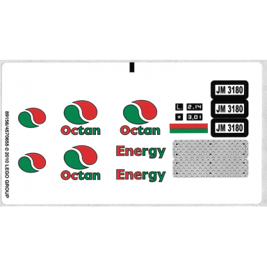 sticker sheet for set 3180 - 89156 4570655