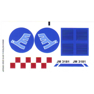 sticker sheet for sets 3181 - 89504 4578234