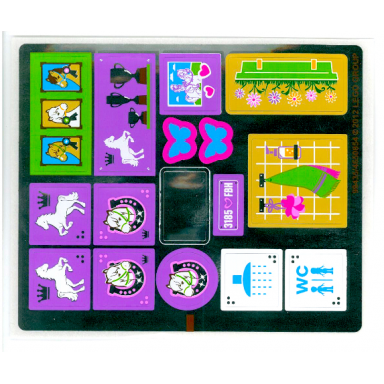 sticker sheet for set 3185 mirrored - 99435 4650854