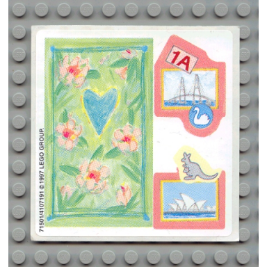 sticker sheet for set 3200 sheet 1 - 71501 4107191