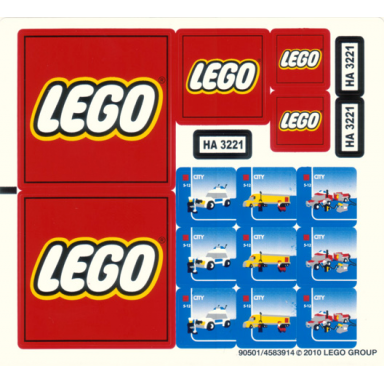 sticker sheet for set 3221 - 90501 4583914