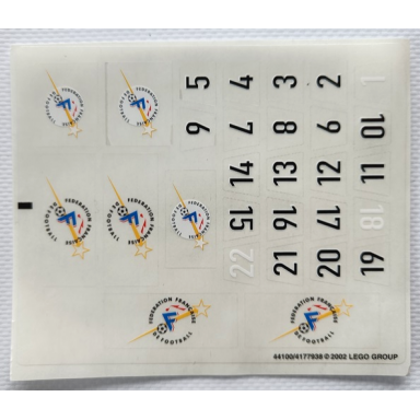 sticker sheet for set 3406-2 sheet 3 - 44100 4177938