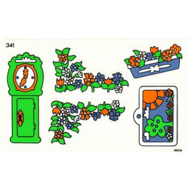 sticker sheet for set 341-2 - 190235