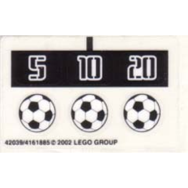 sticker sheet for set 3423 - 42039 4161885