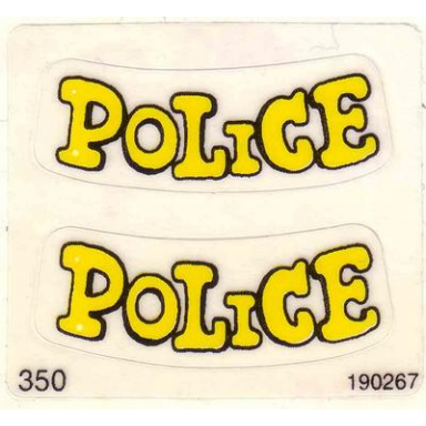 sticker sheet for set 350-3 sheet 2 - 190267