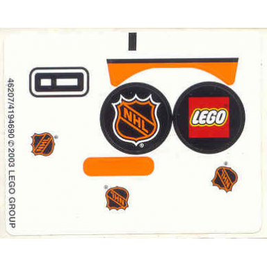 sticker sheet for set 3541 - 46207 4194690