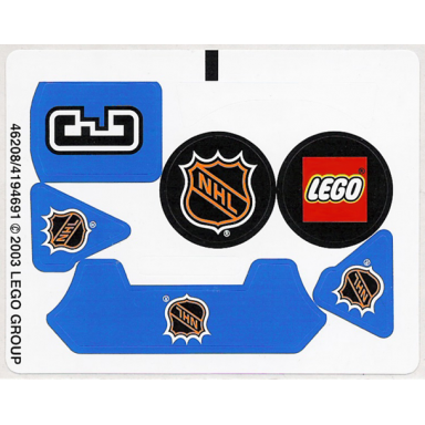 sticker sheet for set 3542 - 46208 4194691