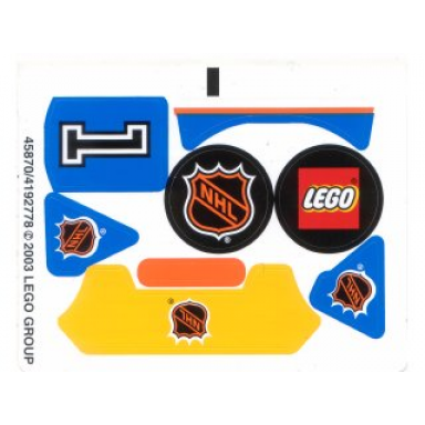 sticker sheet for set 3545 - 45870 4192778