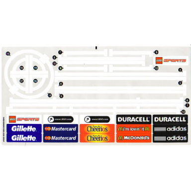 sticker sheet for set 3569 - sheet 2 54888 4286036