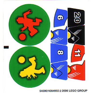 sticker sheet for set 3570 - 54590 4284955
