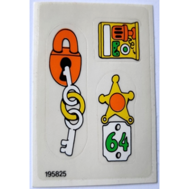 sticker sheet for set 3664 - 195825