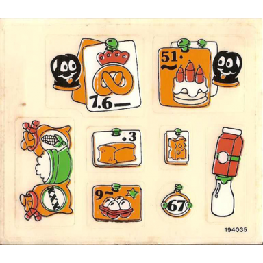 sticker sheet for set 3667 - 194035