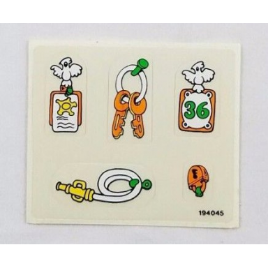 sticker sheet for set 3669 - 194045