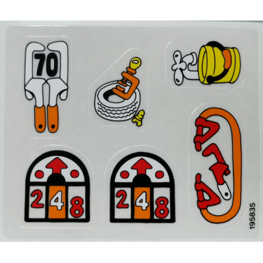 sticker sheet for set 3670-1 - 195835