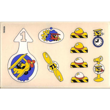 sticker sheet for set 3671 - 195845