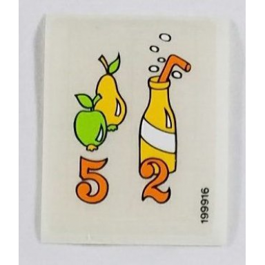 sticker sheet for set 3676 - 199916