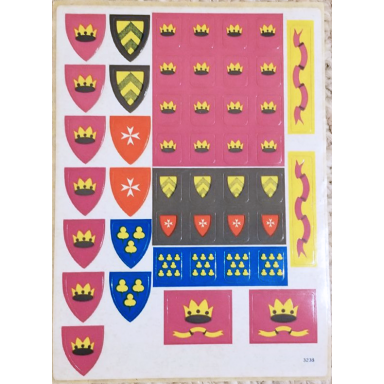 sticker sheet for set 375-2 - 3238