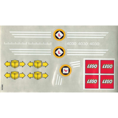 sticker sheet for set 4030 - 197895
