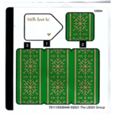 sticker sheet for set 40494 - 79111 6350446