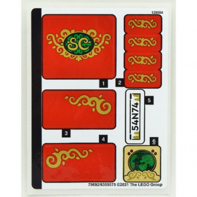 sticker sheet for set 40499 - 79692 6355575
