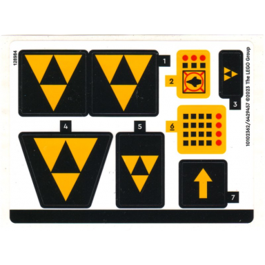 sticker sheet for set 40580 - 10102362 6429457