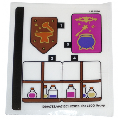 sticker sheet for set 40657 - 10104783 6451301