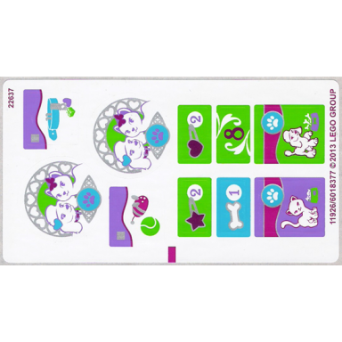 sticker sheet for set 41007 - 11926 6018377