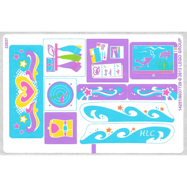 sticker sheet for set 41015 - 14251 6037729