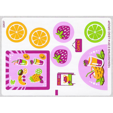 sticker sheet for set 41035 - international version - 16264 6057849