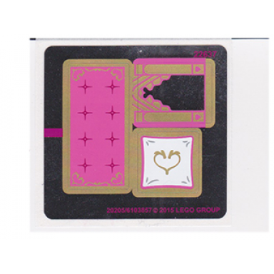 sticker sheet for set 41060 mirrored - international version - 20205 6103857