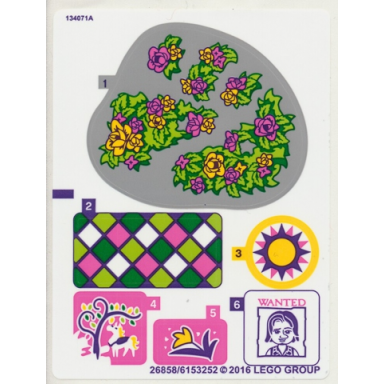 sticker sheet for set 41065 - north american version - 26858 6153252