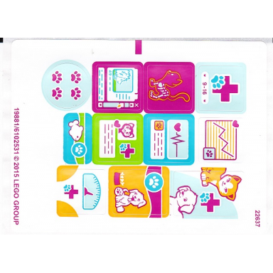 sticker sheet for set 41085 - 19881 6102531