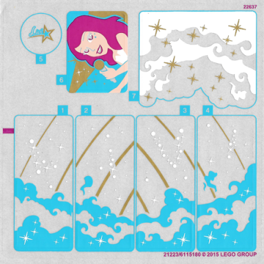 sticker sheet for set 41105 sheet 2 - 21223 6115180