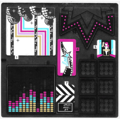 sticker sheet for set 41117 mirrored - 25426 6139500