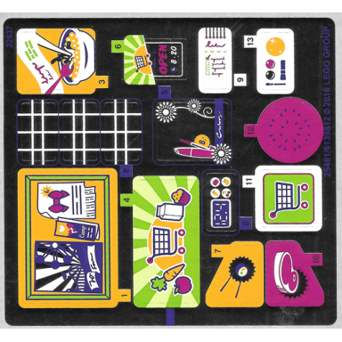 sticker sheet for set 41118 mirrored - 25461 6139812