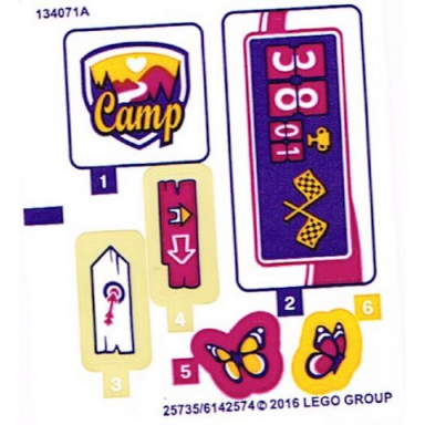 sticker sheet for set 41121 - 25735 6142574