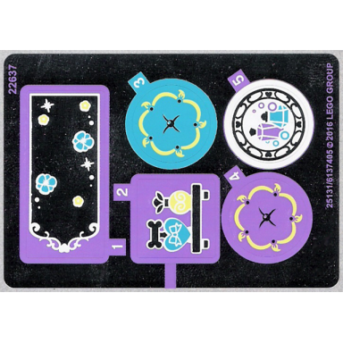 sticker sheet for set 41140 mirrored - 25131 6137405