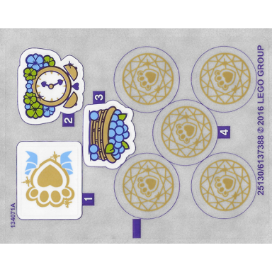 sticker sheet for set 41142 - 25130 6137388