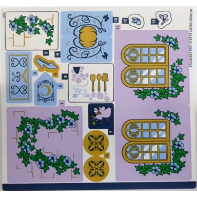 sticker sheet for set 41154 - 37036 6215021