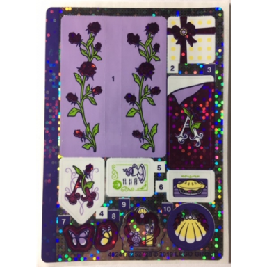 sticker sheet for set 41162 holographic mirrored - 49241 6252428