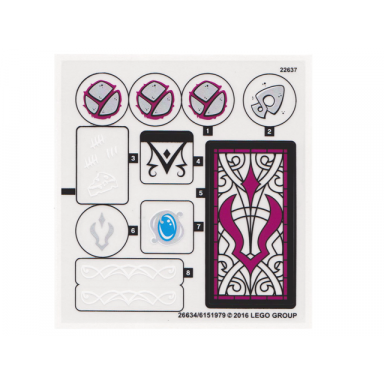 sticker sheet for set 41179 - 26634 6151979