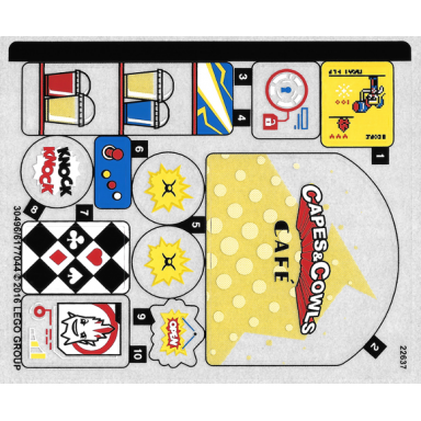 sticker sheet for set 41231 - 30496 6177044