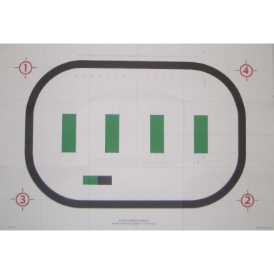 paper test mat for mindstorms robotics invention system 1.5