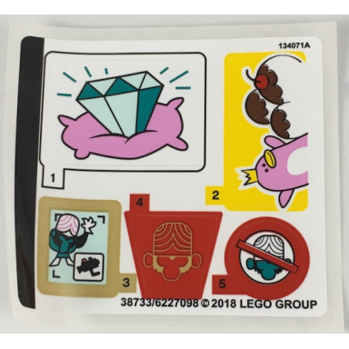 sticker sheet for set 41288 - 38733 6227098