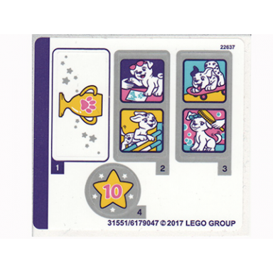 sticker sheet for set 41300 - international version - 31551 6179047