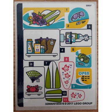 sticker sheet for set 41315 - 32908 6185478