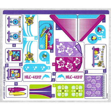 sticker sheet for set 41317 - 32911 6185496