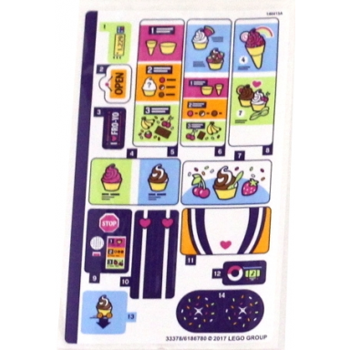 sticker sheet for set 41320 - 33378 6186780