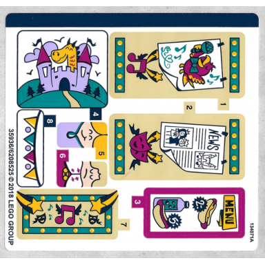 sticker sheet for set 41334 - 35936 6208525