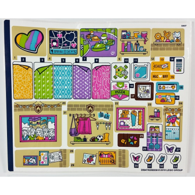 sticker sheet for set 41340 - 35947 6208558